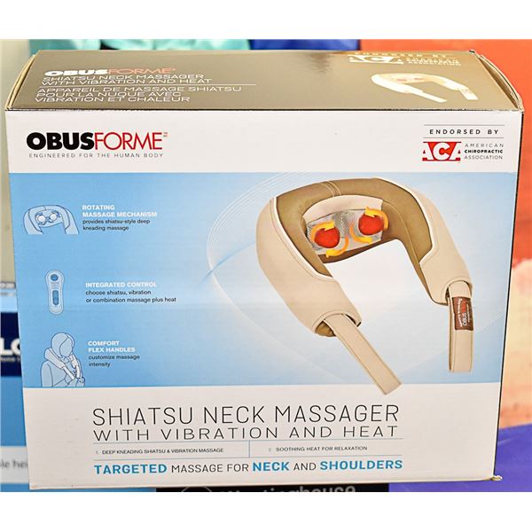 OBUS FORM SHIATSU NECK MASSAGER
