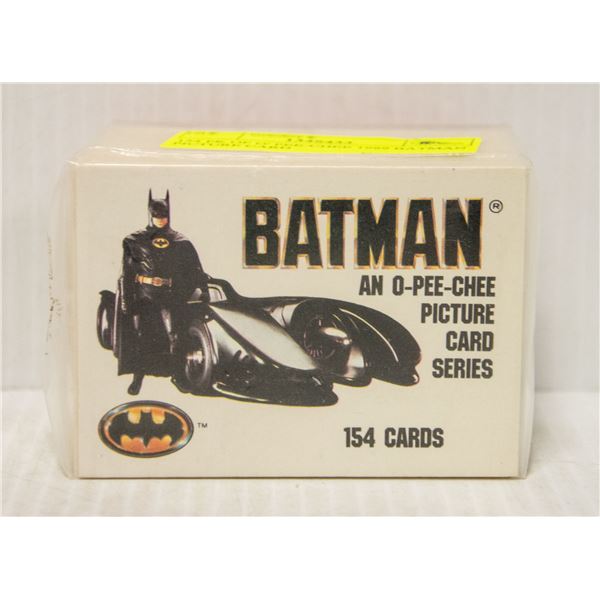 154 PK OF O' PEE-CHEE 1989 BATMAN PICTURE CARD