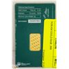 Image 1 : 5 GRAM GOLD BAR .999