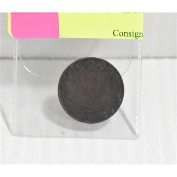 1901 CANADIAN LARGE PENNY