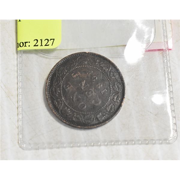 1899 CANADIAN LARGE PENNY