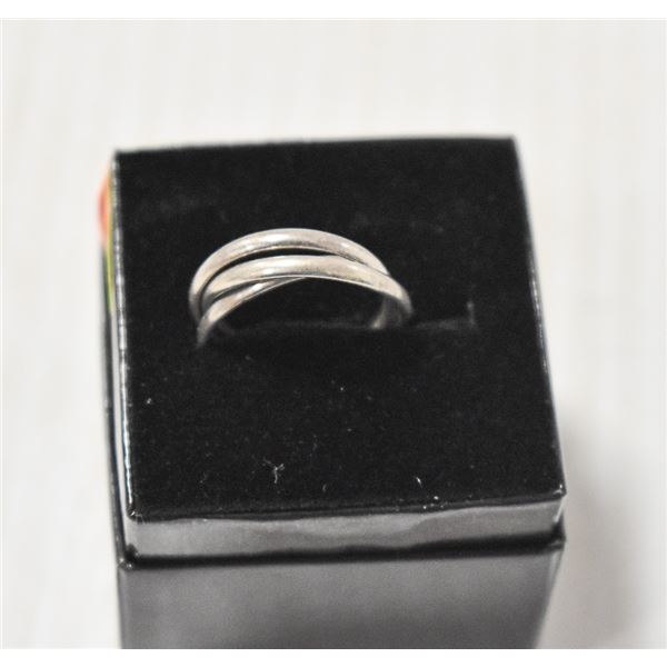 VINTAGE .925 PUZZLE RING SIZE 6