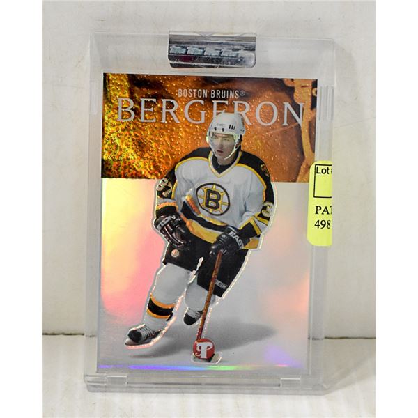PATRICE BERGERON ROOKIE CARD # 498 OF # 499 MADE