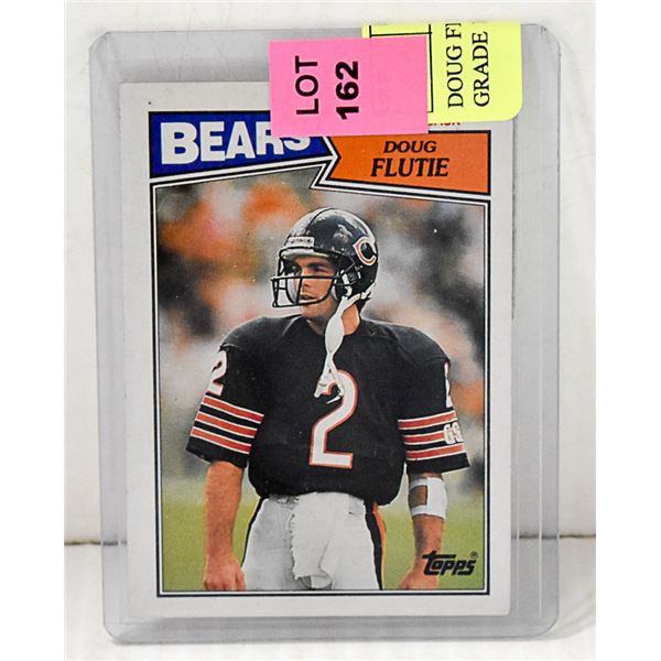 DOUG FLUTIE ROOKIE CARD 1987 TOPPS