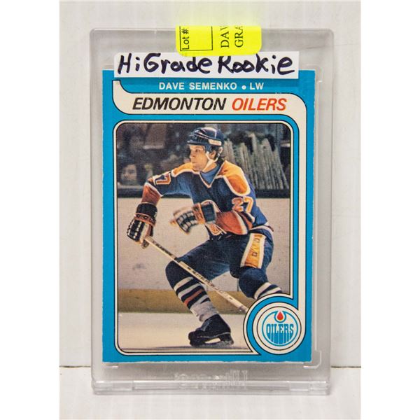 DAVE SEMENKO ROOKIE CARD 1979