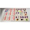 Image 1 : 60 X 1980'S STICKER INSERT CARDS KEY TEAMS