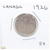 Image 1 : CANADIAN 1926 FIVE CENT COIN