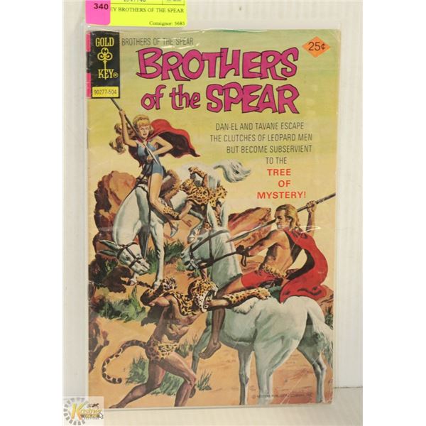 GOLD KEY BROTHERS OF THE SPEAR COMIC