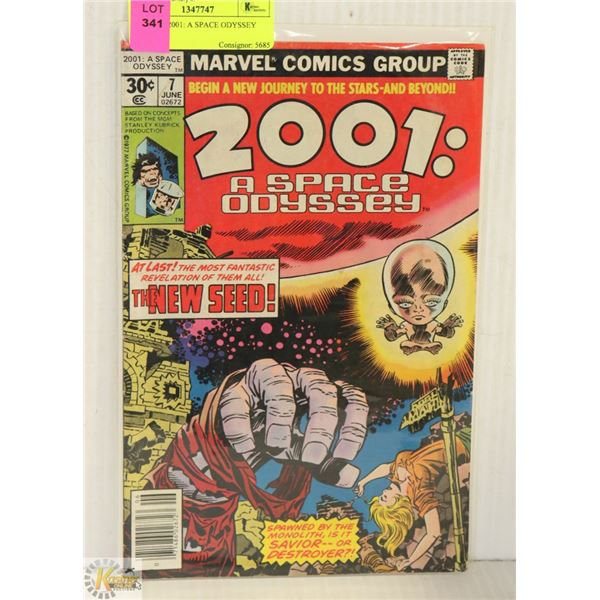 MARVEL 2001: A SPACE ODYSSEY COMIC
