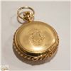 Image 1 : ELGIN GOLD PLATE HUNTER CASE POCKET WATCH
