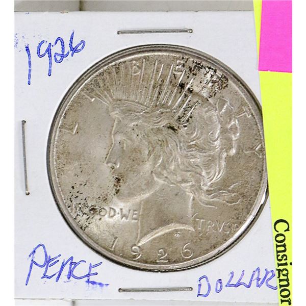 1926 USA SILVER PEACE DOLLAR