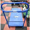 Image 1 : BLUE HEAVY DUTY CART ON CASTORS