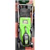 Image 1 : NEW GREENWORKS 14" ELECTRIC LAWN MOWER