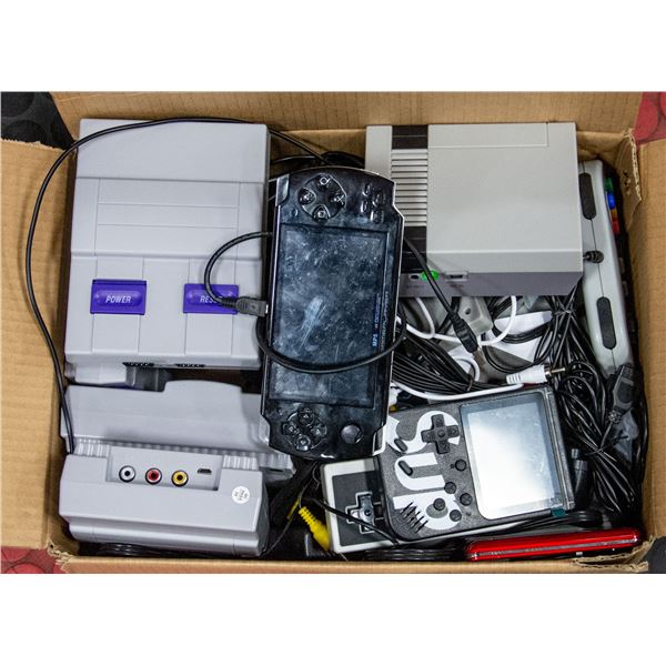 BOX OF ELECTRONIC RETURNS AS IS