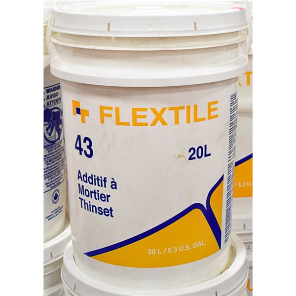 20L PAIL OF FLEXTILE THINSET MORTOR ADHESIVE