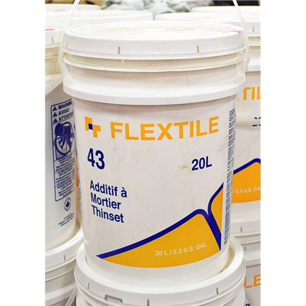 20L PAIL OF FLEXTILE THINSET MORTOR ADHESIVE