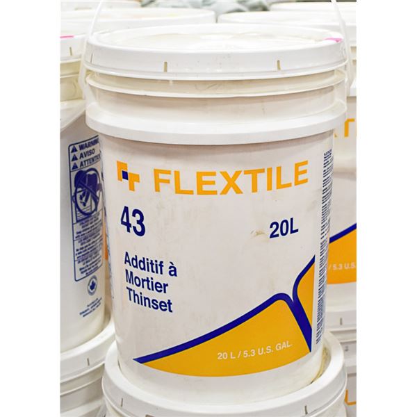 20L PAIL OF FLEXTILE THINSET MORTOR ADHESIVE