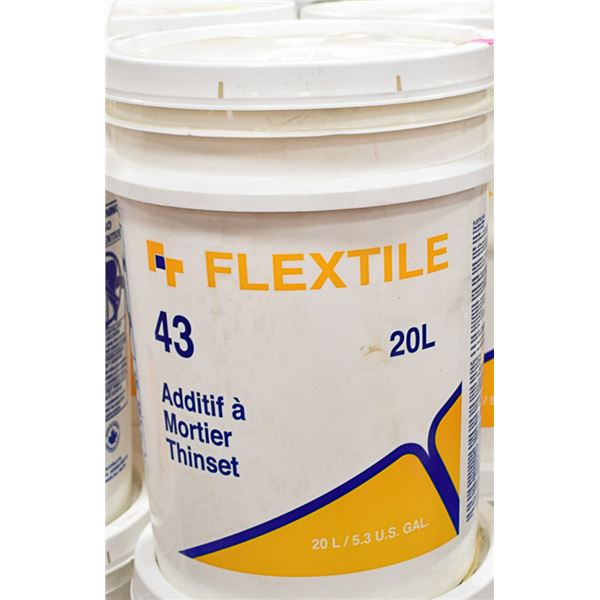 20L PAIL OF FLEXTILE THINSET MORTOR ADHESIVE