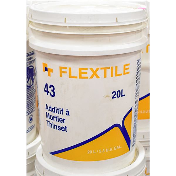 20L PAIL OF FLEXTILE THINSET MORTOR ADHESIVE