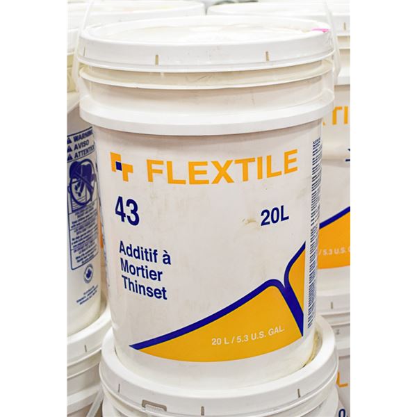 20L PAIL OF FLEXTILE THINSET MORTOR ADHESIVE