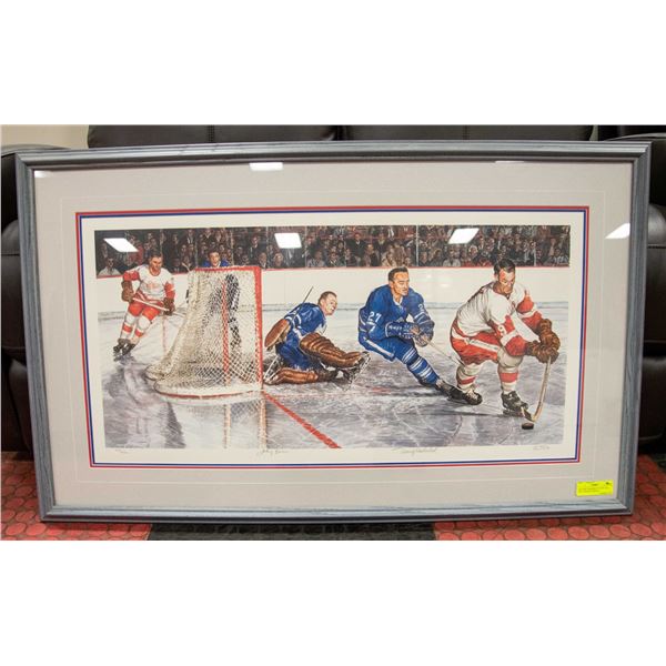 GALLERY FRAMED 24” X 40” LES TAIT TORONTO MAPLE