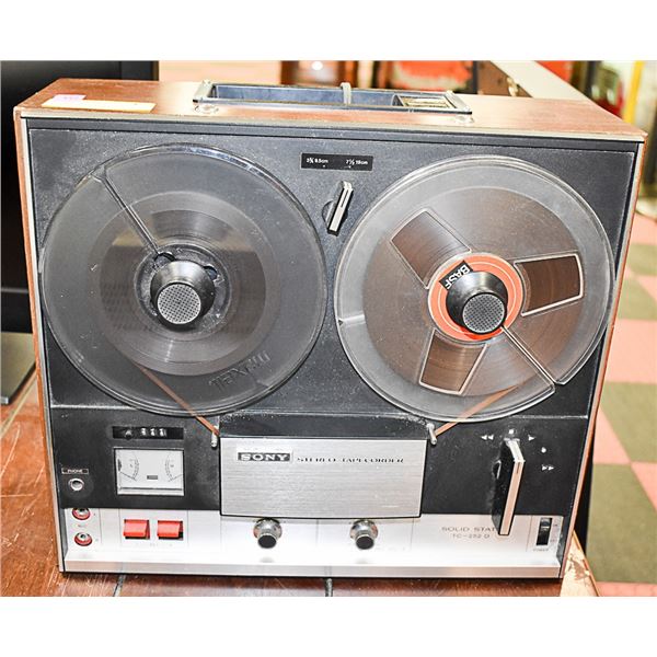 VINTAGE SONY SOLID STATE TC-25LD REEL TO REEL