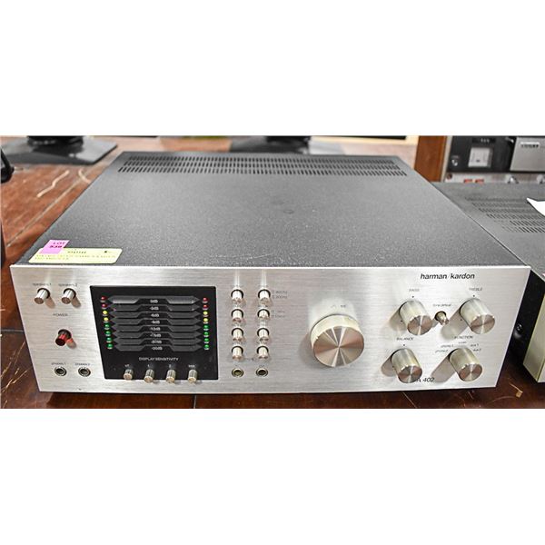 VINTAGE ESTATE HARMON/KARDON A402 AMPLIFIER