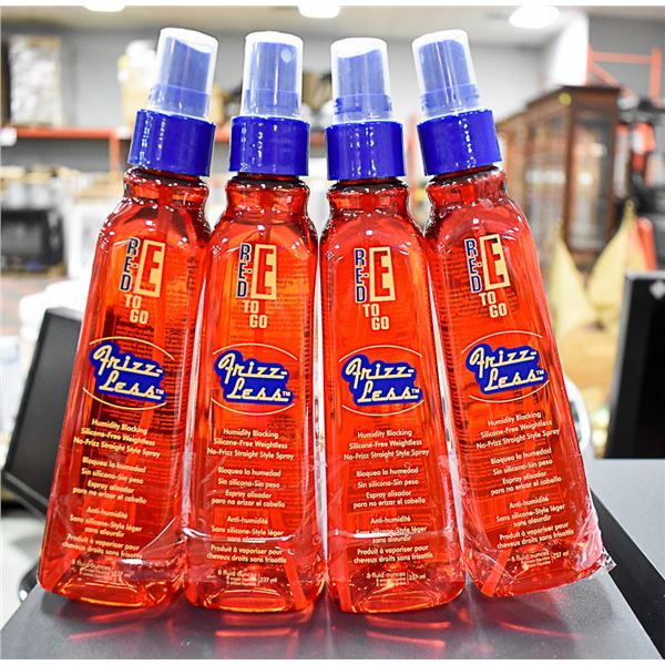 LOT OF 4 FRIZ LESS HUMIDITY BLOCKING NO FRIZ