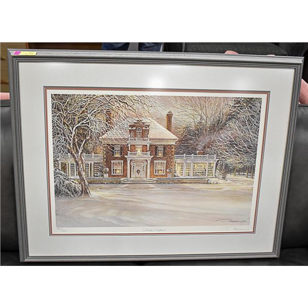 WINTER RETREAT LTD ED 3765/5091 PRINT BY TRISHA