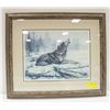 Image 1 : JUDI WILD - WOLF PICTURE 22 X 25.5