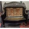 Image 1 : ANTIQUE BRASS DECOR FIRE PLACE INSERT