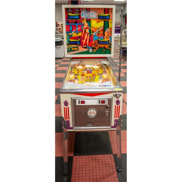 GOTTLIEB CLEOPARTA PINBALL MACHINE