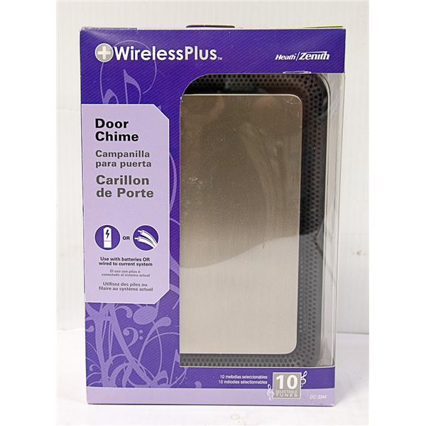 STAINLESS STEEL BATTERY POWERED WIRELES DOOR CHIME