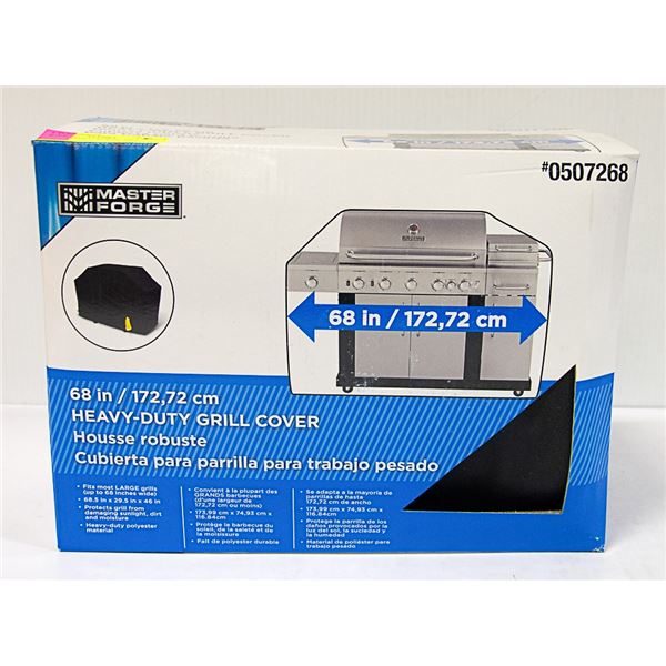 NEW MASTER FORGE 68" BBQ COVER
