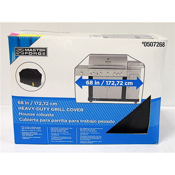 NEW MASTER FORGE 68" BBQ COVER