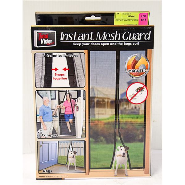 INSTANT MAGNETIC MESH DOOR