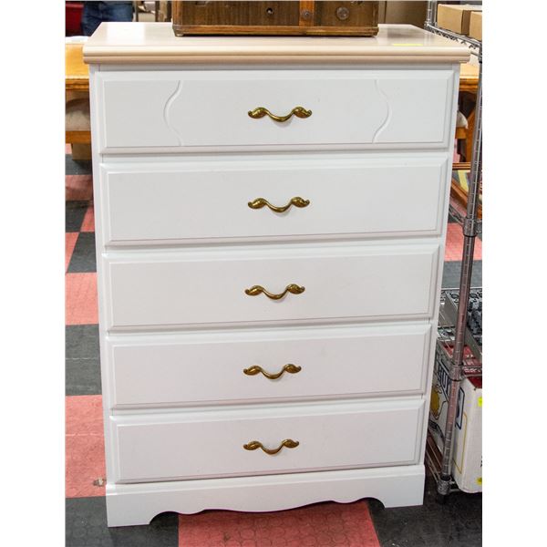 MAPLE TOP DRESSER, MADE IN CANADA