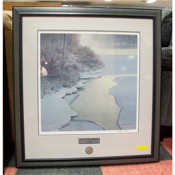 ROBERT BATEMAN - BOW RIVER BEND - MERGANSERS