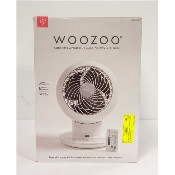 NEW WOOZOO OSCILLATING GLOBE FAN W/ REMOTE