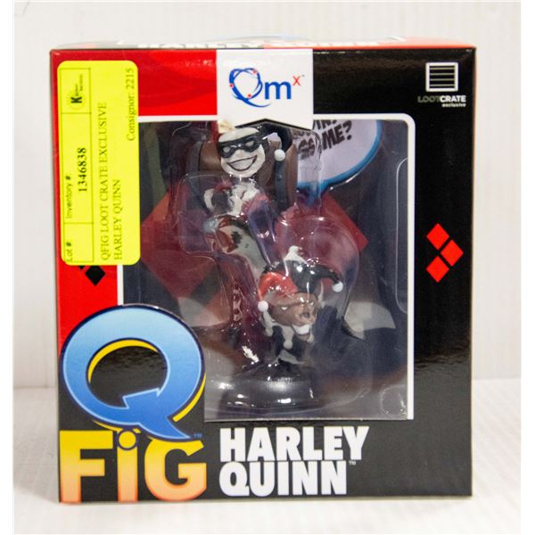 QFIG LOOT CRATE EXCLUSIVE HARLEY QUINN