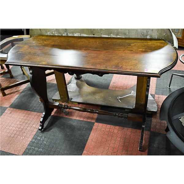 SOLID WOOD SIDE TABLE