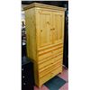Image 1 : PINE CABINET/HUTCH