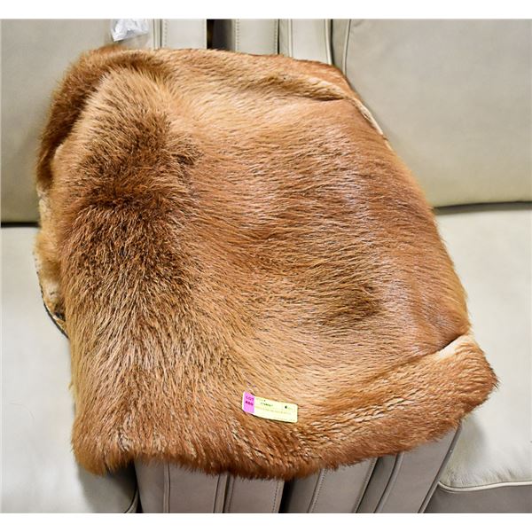 1980'S TANNED FINE BEAVER PELT