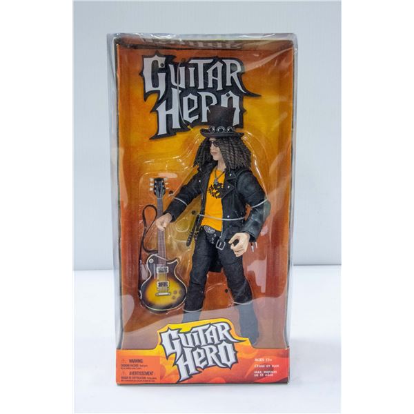NEW 10" TALL SLASH GUITAR HERO MCFARLANE FIGURE