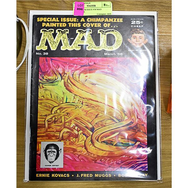 MARCH 1958 ISSUE #38 MAD MAGAZINE