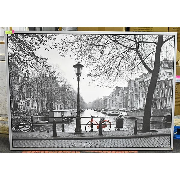 AMSTERDAM PICTURE WALL DECOR 55 X 39.5 INCHES