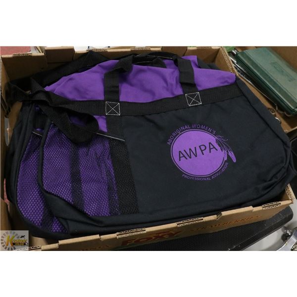 LOT OF 6 NEW GYM BAGS