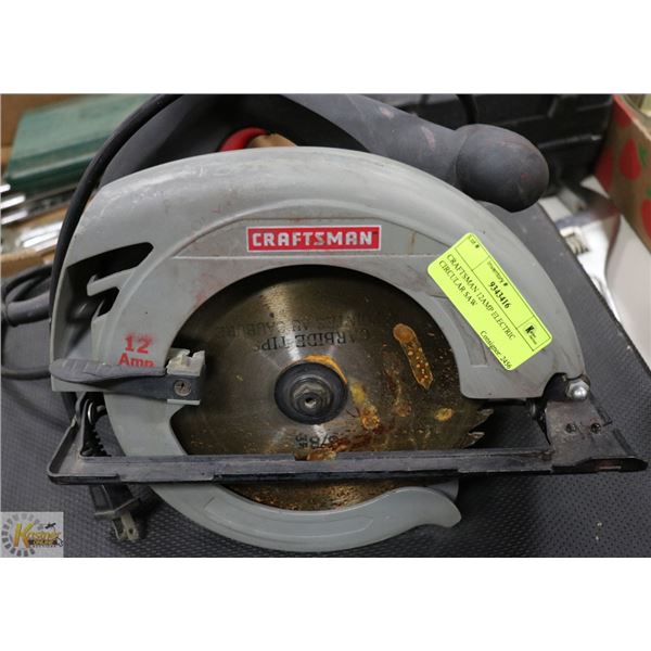 CRAFTSMAN 12AMP ELECTRIC CIRCULAR SAW