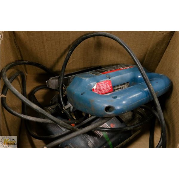 BOSCH JIGSAW WITH BLACK & DECKER DRILL