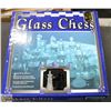 Image 1 : NEW GLASS CHESS SET